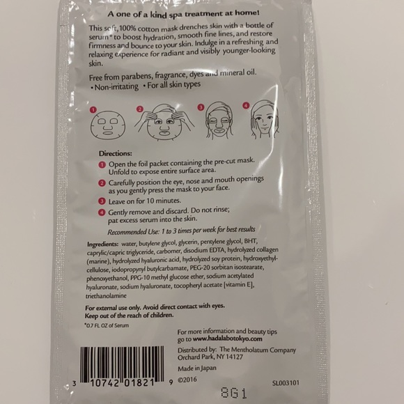 Hada Labo Tokyo Anti-aging Sheet Mask - Picture 2 of 2